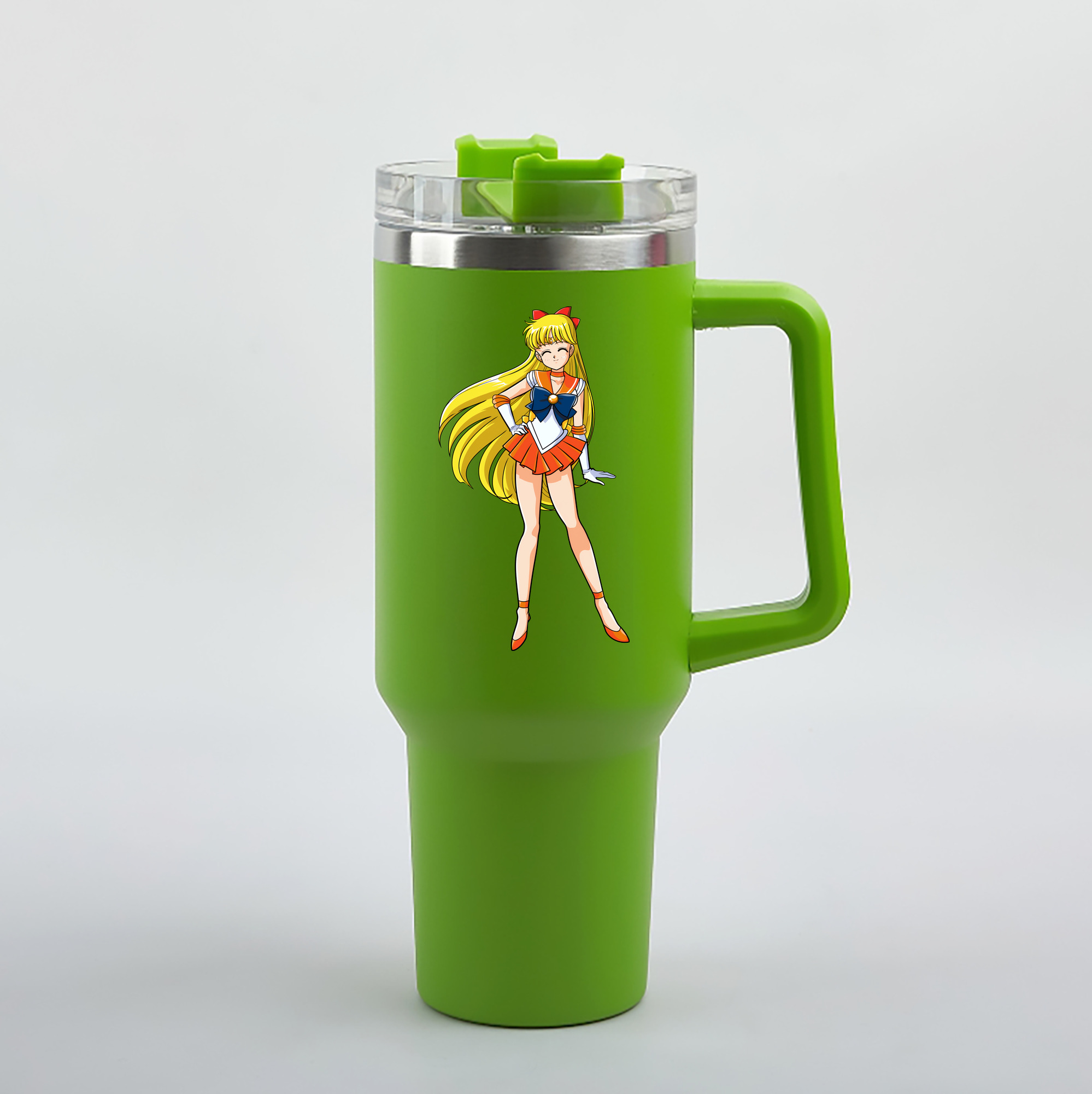 （画像用） 美少女戦士セーラームーン 愛野 美奈子 あいの みなこ Sailor Moon Aino Minako 1200mL車用タンブラー（カラープリント）